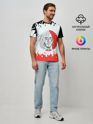 Мужская базовая футболка / LIL PUMP | ЛИЛ ПАМП
