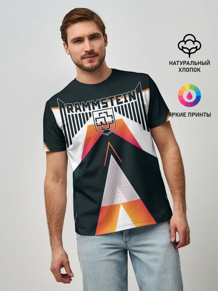 Мужская базовая футболка / Rammstein