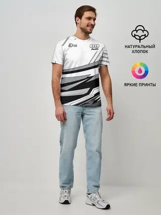 Мужская базовая футболка / Audi RS