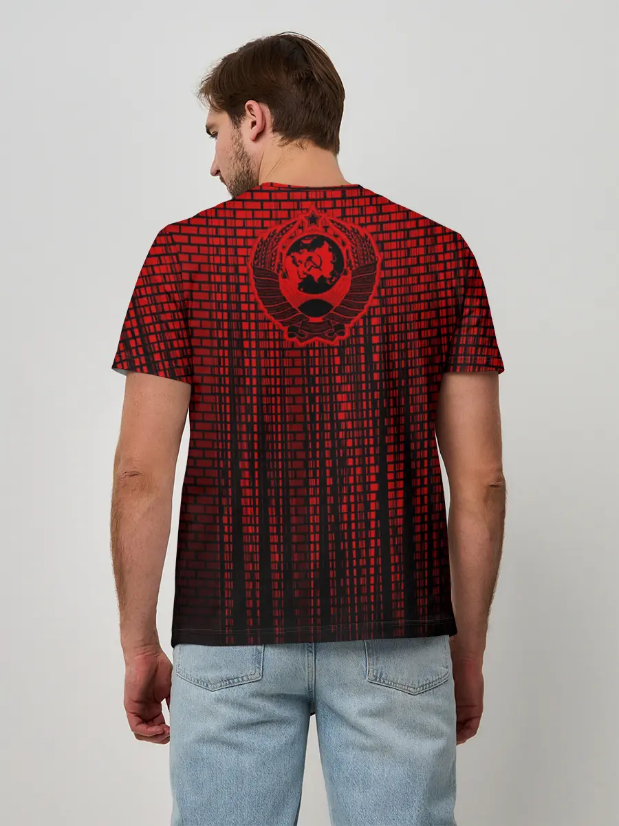 Мужская базовая футболка / Ленин