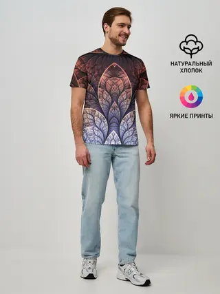 Мужская базовая футболка / LOTUS