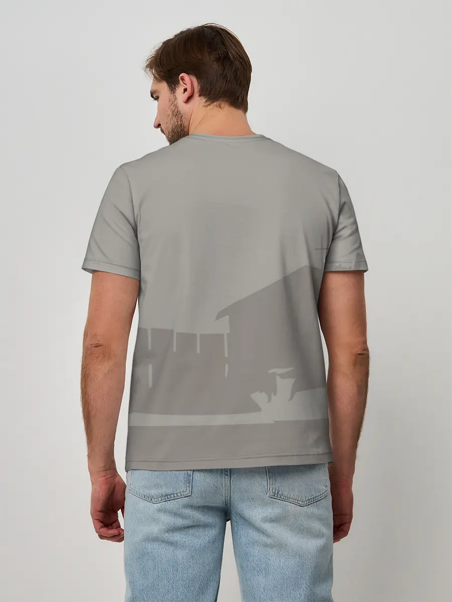 Мужская базовая футболка / GTA SA - Райдер v2