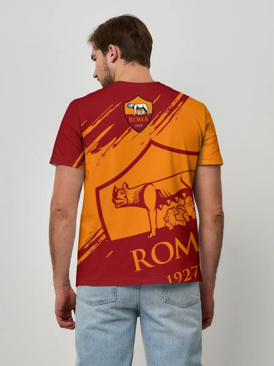 Мужская базовая футболка / Рома