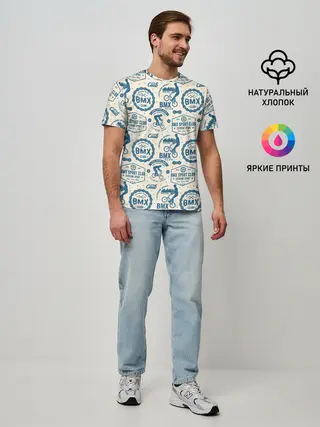 Мужская базовая футболка / BMX