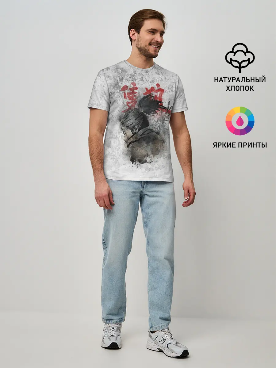 Мужская базовая футболка / SEKIRO SHADOW DIE TWICE