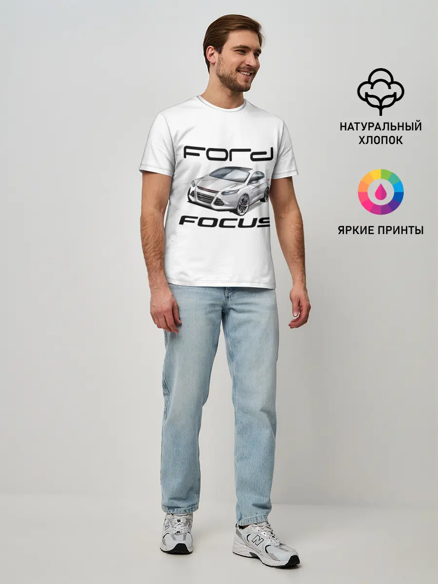 Мужская базовая футболка / FORD