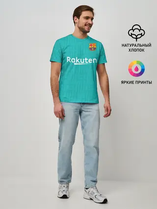 Мужская базовая футболка / Barcelona third 19-20