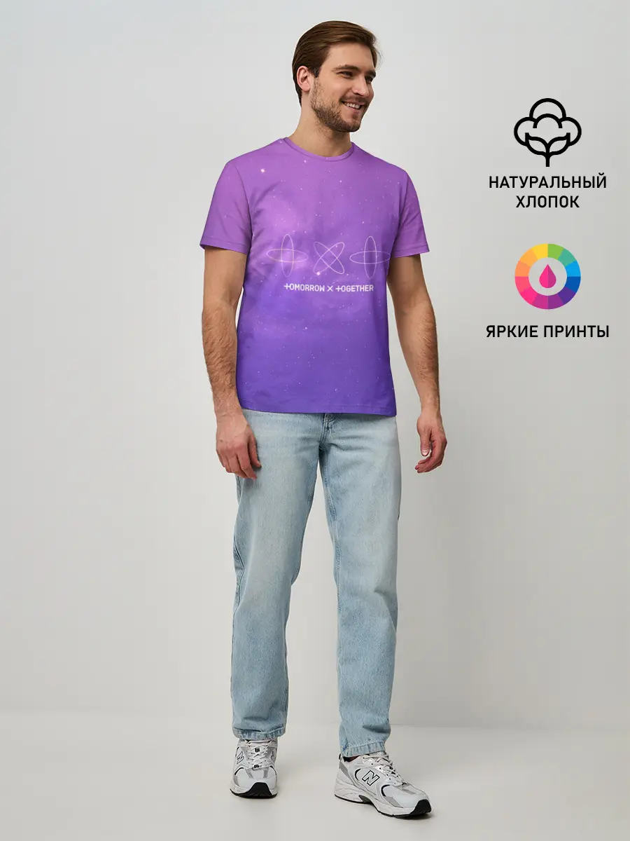 Мужская базовая футболка / TOMORROW X TOGETHER