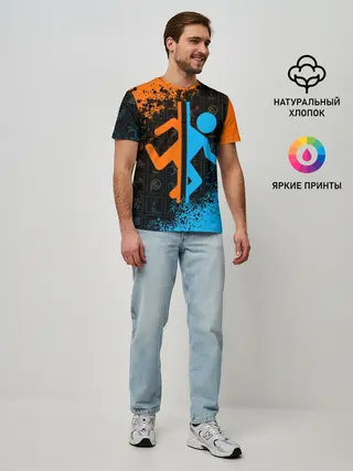 Мужская базовая футболка / PORTAL