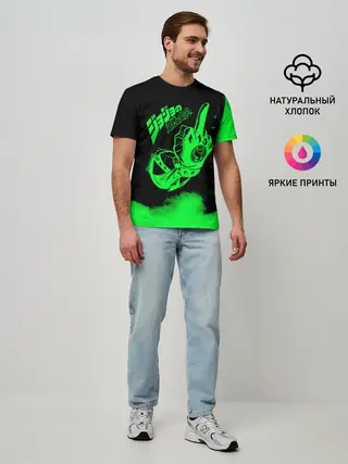 Мужская базовая футболка / JoJo Bizarre Adventure