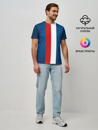 Мужская базовая футболка / ФК Пари Сен-Жермен