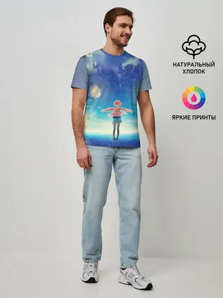 Мужская базовая футболка / Beyond the Boundary