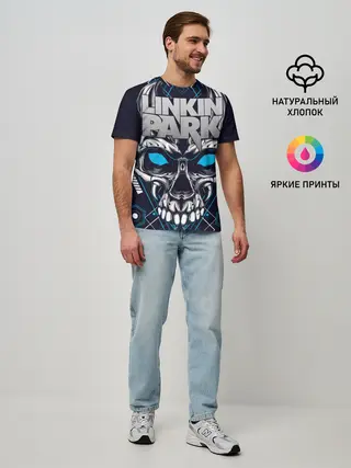 Мужская базовая футболка / Linkin Park