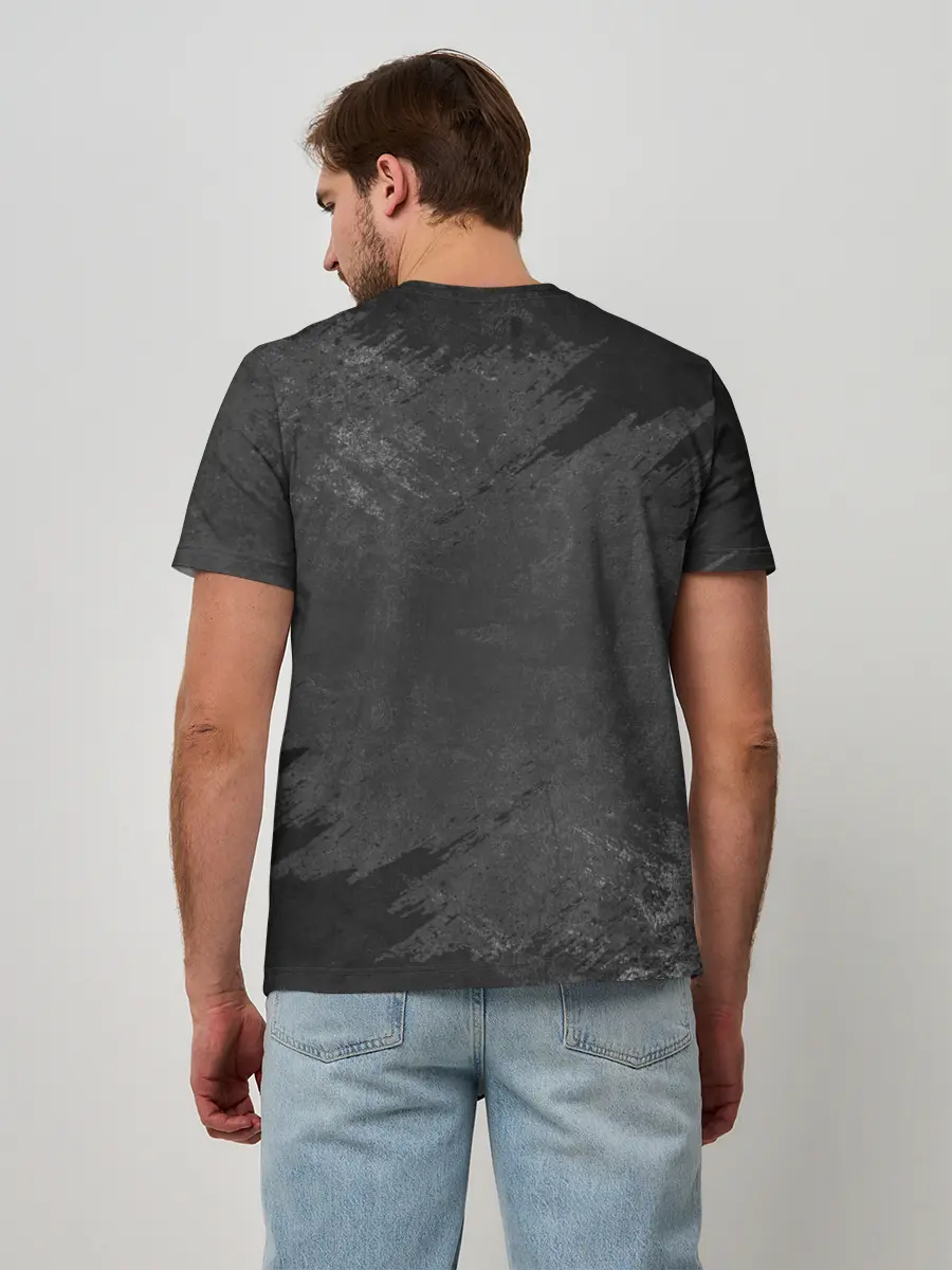 Мужская базовая футболка / Keith Charles Flint | Кит Флинт