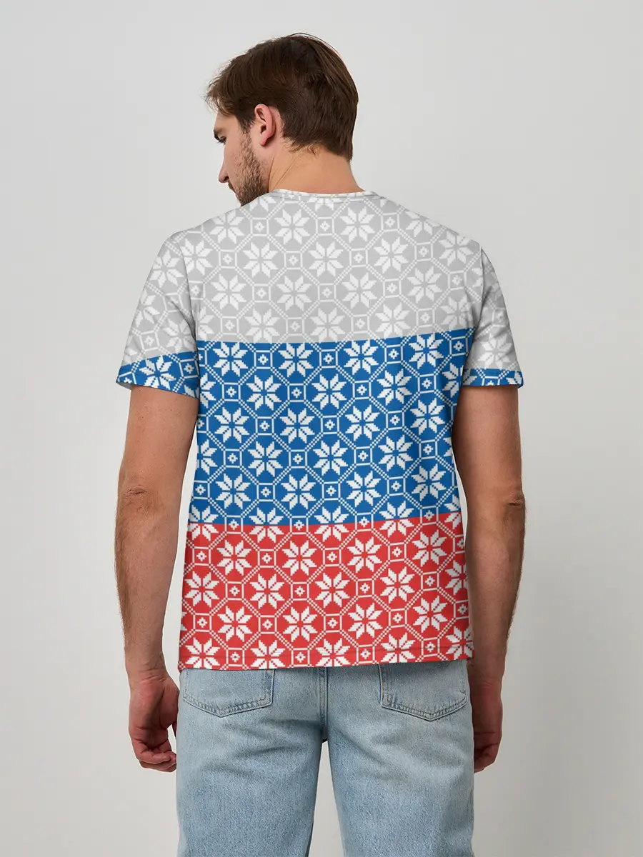 Мужская базовая футболка / Россия