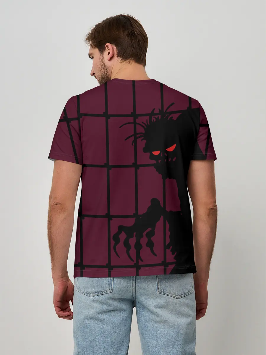 Мужская базовая футболка / Нечисть за железной решеткой