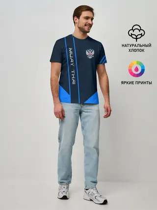 Мужская базовая футболка / Muay Thai