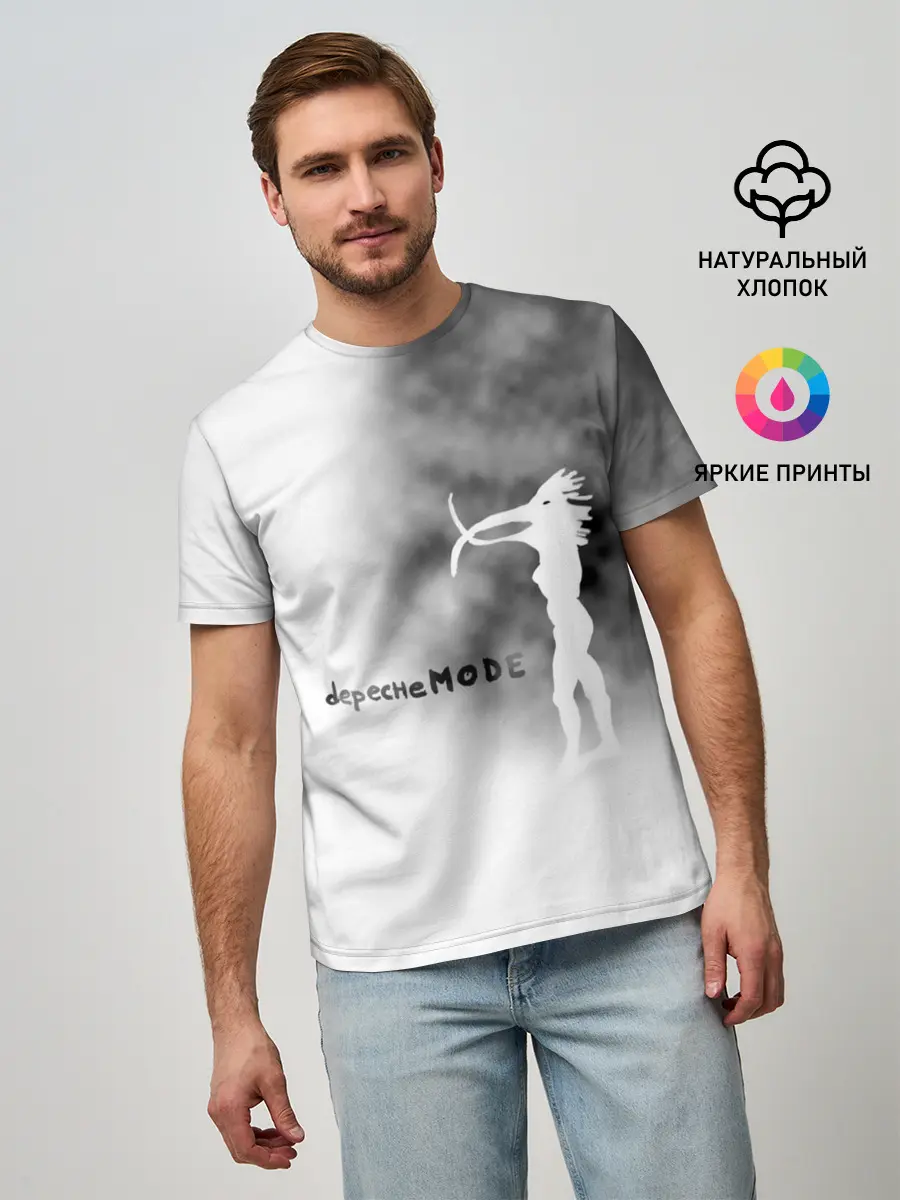 Мужская базовая футболка / Depeche Mode