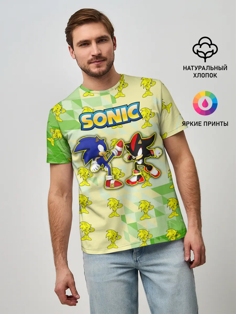 Мужская базовая футболка / sonik