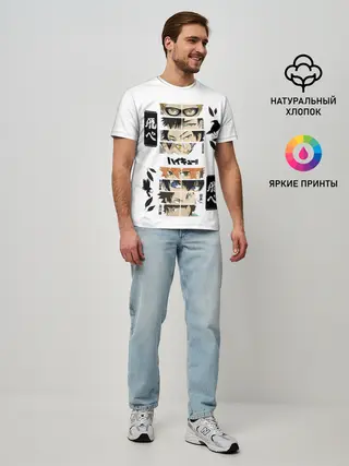 Мужская базовая футболка / Игроки вороны | ВОЛЕЙБОЛ!!