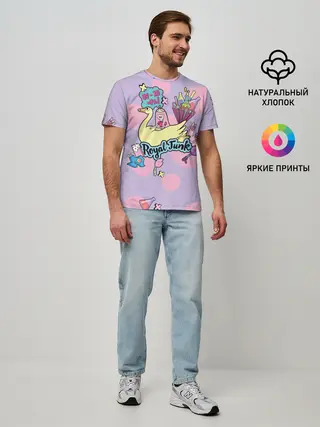 Мужская базовая футболка / Royal Junk