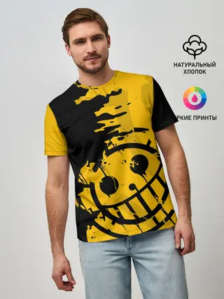 Мужская базовая футболка / ONE PIECE PIRATES / ПИРАТЫ