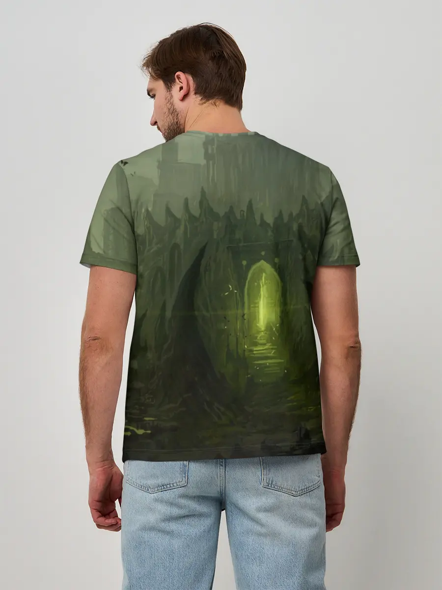 Мужская базовая футболка / Ведьмак 3: Дикая Охота