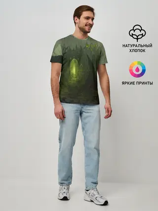 Мужская базовая футболка / Ведьмак 3: Дикая Охота