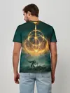 Мужская базовая футболка / Elden Ring key art
