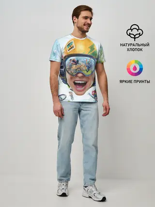 Мужская базовая футболка / Riders Republic