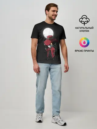 Мужская базовая футболка / Маленький Алукард