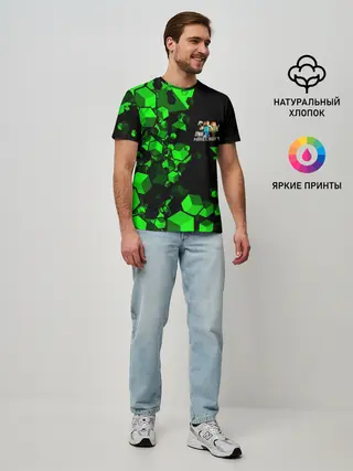 Мужская базовая футболка / MINECRAFT