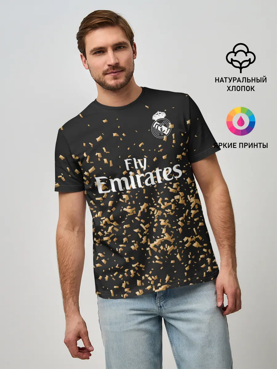 Мужская базовая футболка / Real Madrid 4-th 19-20