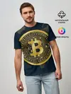 Мужская базовая футболка / БИТКОИН | BITCOIN