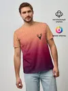 Мужская базовая футболка / The Gradient Of Deer