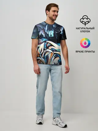 Мужская базовая футболка / GRAFFITY