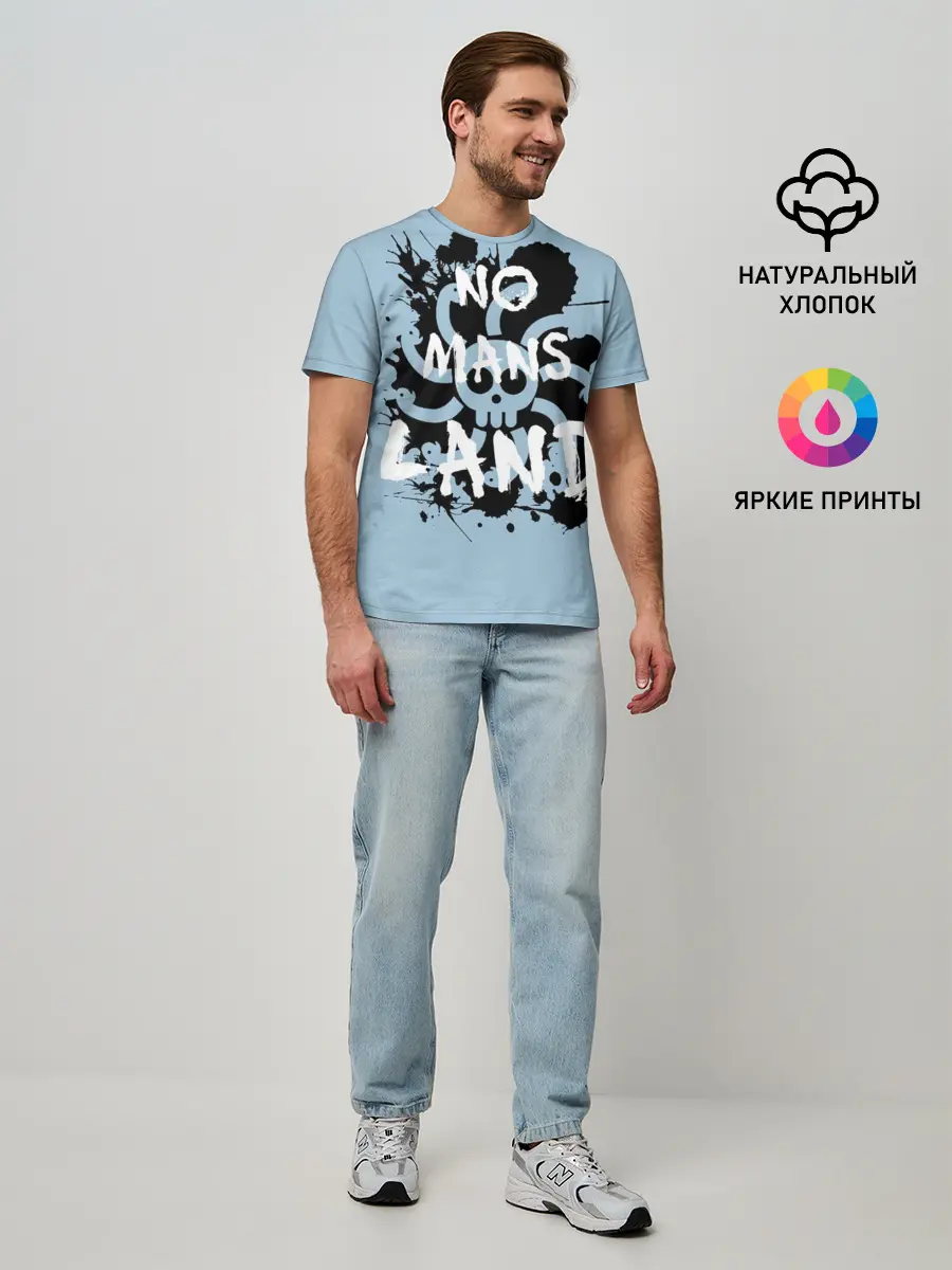 Мужская базовая футболка / One Piece No Mans Land