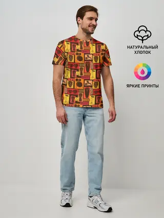 Мужская базовая футболка / Ударные Инструменты