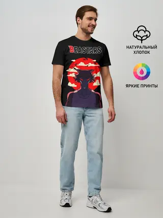 Мужская базовая футболка / Beastars/Выдающиеся звери