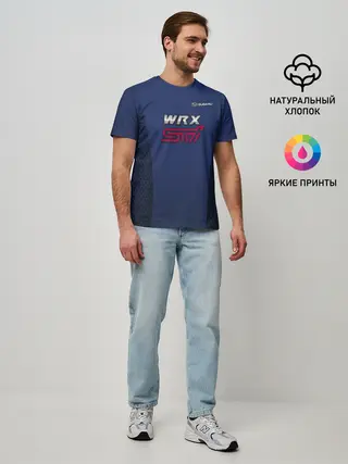 Мужская базовая футболка / SUBARU WRX STI