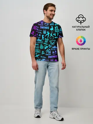 Мужская базовая футболка / FORTNITE