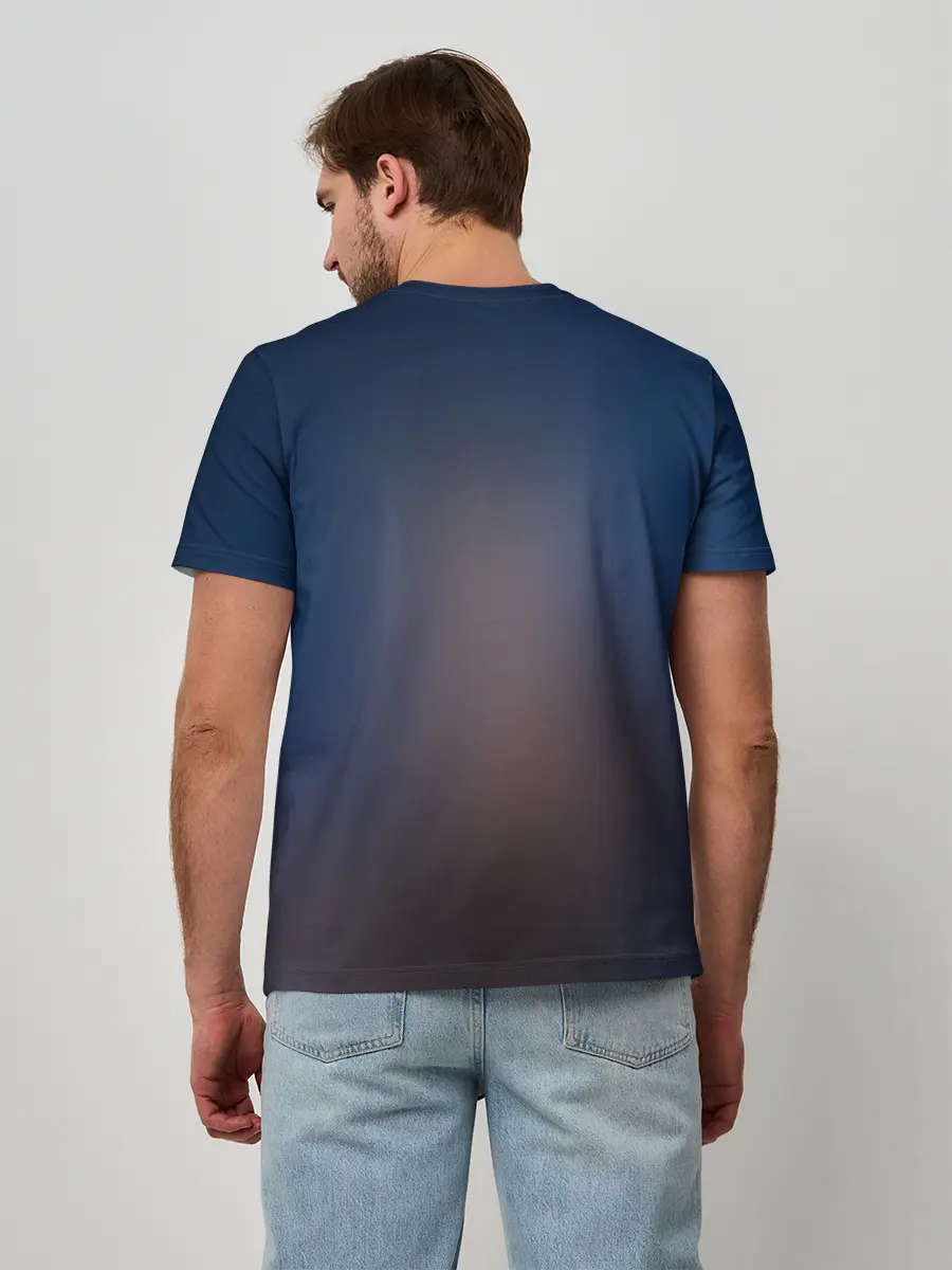 Мужская базовая футболка / Listen