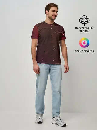 Мужская базовая футболка / МАТЕРИНСКАЯ ПЛАТА