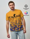 Мужская базовая футболка / CS GO | КС ГО