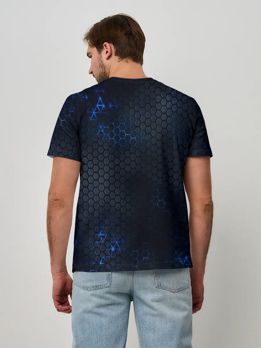 Мужская базовая футболка / СТАЛЬНАЯ БРОНЯ | STEEL ARMOUR