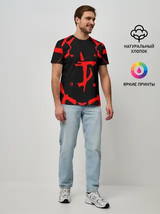 Мужская базовая футболка / DOOM