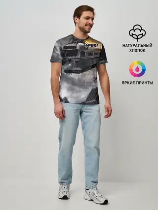 Мужская базовая футболка / Metro Exodus