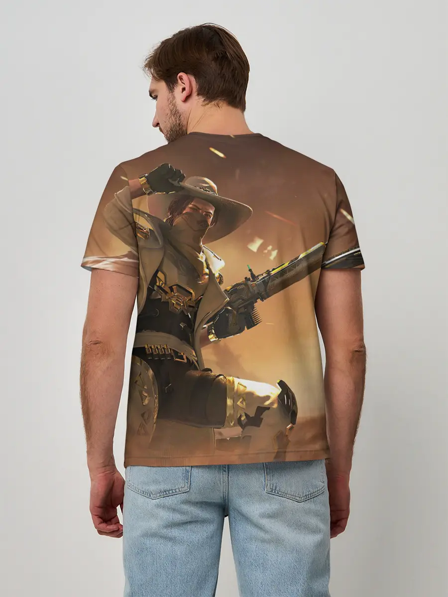 Мужская базовая футболка / FREE FIRE