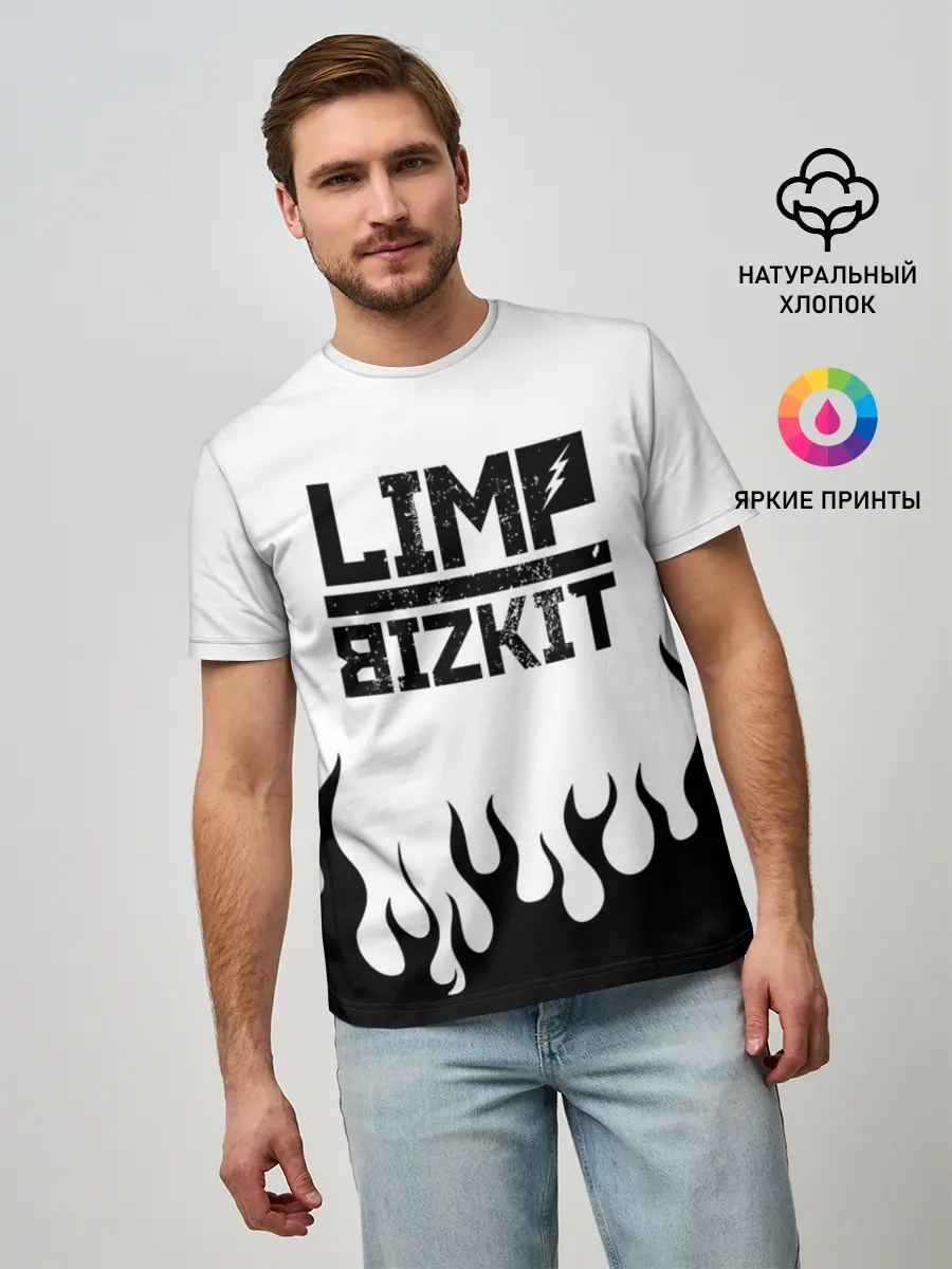 Мужская базовая футболка / Limp Bizkit