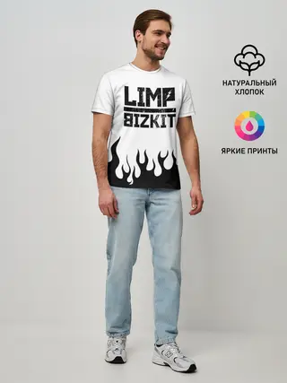 Мужская базовая футболка / Limp Bizkit